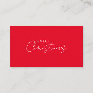 Carte D'accompagnement Joyeuse nouvelle année Joyeux Noël Période des fêt