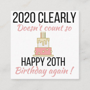 Carte D'accompagnement Joyeux 21e anniversaire, Funny 21e anniversaire ca