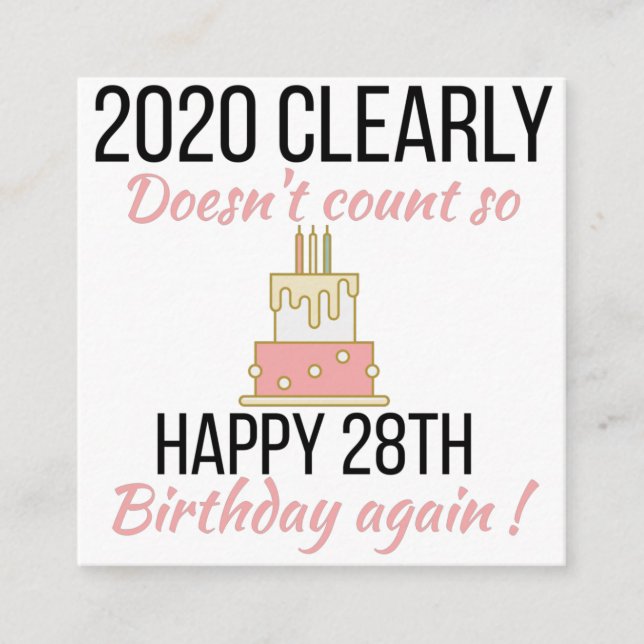 Carte D'accompagnement Joyeux 29e anniversaire, Funny 29e anniversaire ca (Devant)