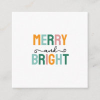 Joyeux Noël Classique Unique Minimaliste Simple