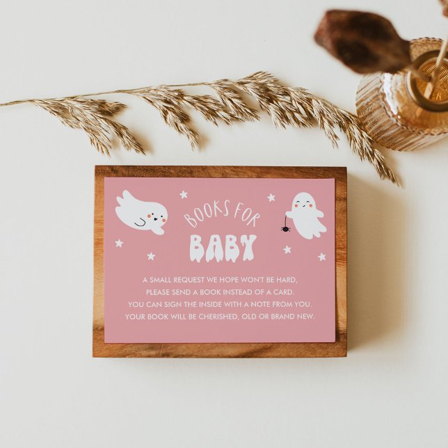 Carte D'accompagnement Kawaii Halloween Livres pour Baby Request Insertio (Créateur téléchargé)