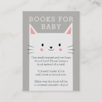 Kitty Chat Baby shower Livres pour Baby Request Ca