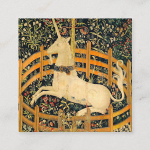 Carte D'accompagnement La licorne en captivité