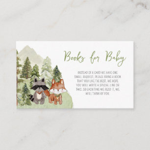 Carte D'accompagnement Laisser l'aventure commencer Baby shower Livres po