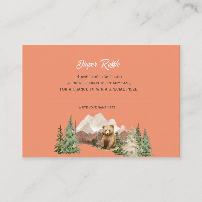 Carte D'accompagnement Laisser l'aventure commencer le Baby shower de rou (Devant)