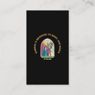 Carte D'accompagnement L'Annonciation du Seigneur