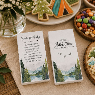 Carte D'accompagnement L'aventure Commence Livres de Fête de Naissance po