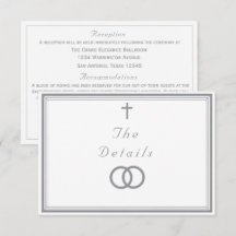 Le Mariage Catholique Raffiné Argent Et Blanc