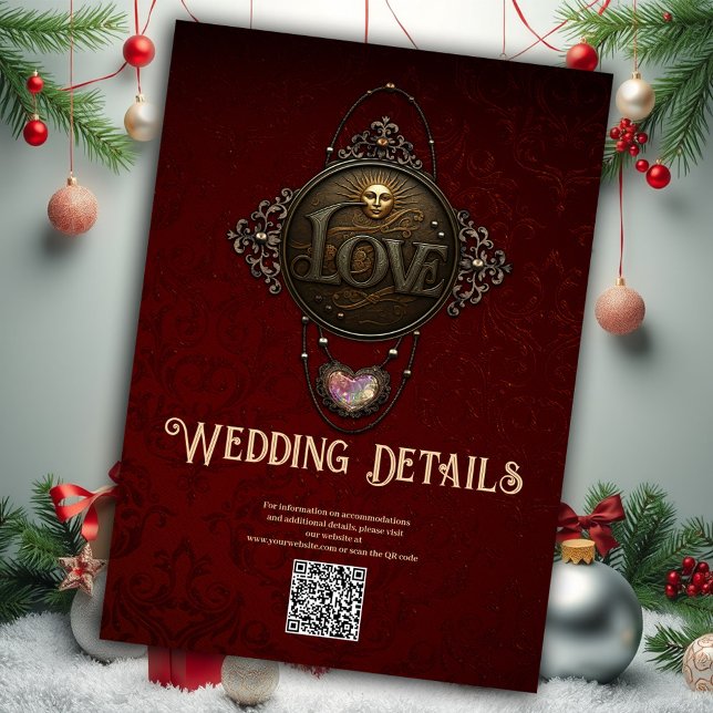 Carte D'accompagnement L'Emblème de l'Amour. (Créateur téléchargé)