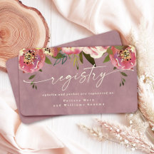 Liste de mariage Ophelia Cottagecore Dusty Pink