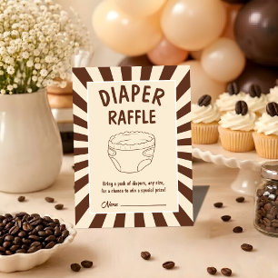 Carte D'accompagnement Little Bean Is Brewing Baby Shower Tirage de couch