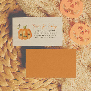 Carte D'accompagnement Little Boo Halloween Livres Citrouilles Pour Baby