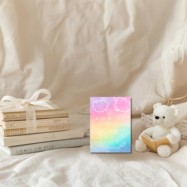 Carte D'accompagnement Little Piece of Heaven Rainbow Books For Baby (Little Piece of Heaven Rainbow Books For Baby Enclosure Card)