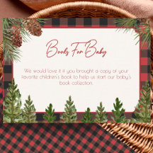 Livre Bébé Hiver Plaid Rouge Rustique Buffalo