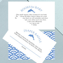 Livres Bleus Nautiques Pour Baby shower