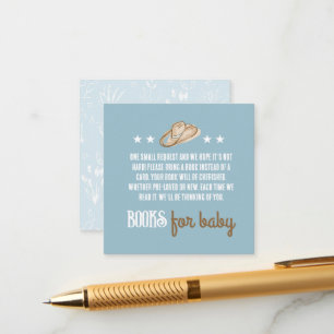 Carte D'accompagnement Livres Cowboy Desert Pour Baby Encape Card