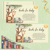 Livres d'animaux de safari mignons pour bébé sans