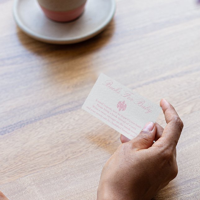 Carte D'accompagnement Livres De Baby shower De Flocon De Neige Pour Baby (Créateur téléchargé)