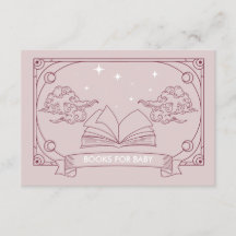 Livres De Baby shower De Tarot Rose Pour Boîtier B
