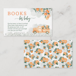 Carte D'accompagnement Livres de Baby shower Little Cutie pour bébé