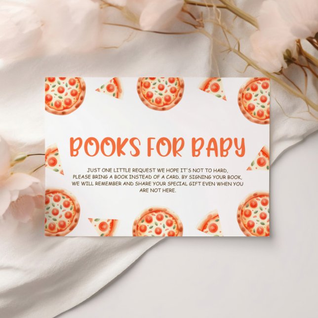 Carte D'accompagnement Livres De Baby shower Slice Slice Pour Bébé (Créateur téléchargé)