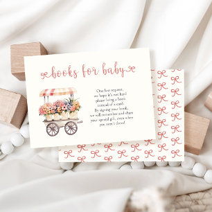 Carte D'accompagnement Livres de Baby showers cultivés localement pour bé