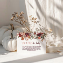 Livres de citrouille de fleurs d'automne pour bébé