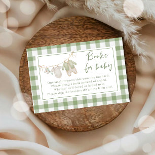 Carte D'accompagnement Livres de douche pour bébé cultivés localement pou