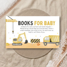 Livres de douche pour bébé en construction