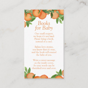 Carte D'accompagnement Livres de douche pour bébé Little Cutie Baby Enclo