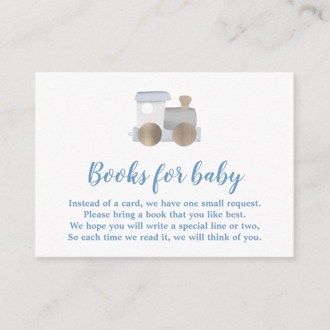 Carte D'accompagnement Livres de jouets pour bébé (Devant)