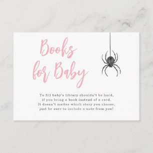 Carte D'accompagnement Livres Halloween pour Baby Card