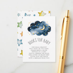 Carte D'accompagnement Livres Moon et Stars pour Baby Encape Card