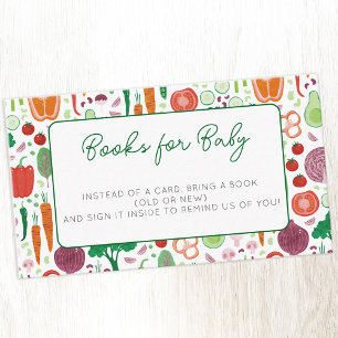 Carte D'accompagnement Livres pour Baby Farmers Market Locale Grown Baby