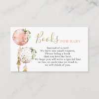 Livres pour Baby Pink Balloons Card