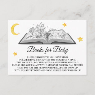 Carte D'accompagnement *~* Livres pour Baby Pop Up Book Moon Stars