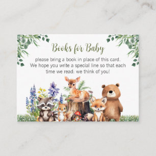 Carte D'accompagnement Livres pour baby shower