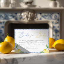 Livres pour bébé Ciao Bambino Baby shower citron