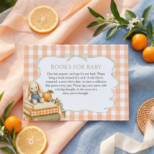 Carte D'accompagnement Livres pour bébé Little Cutie Baby Shower