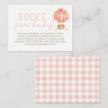 Livres pour Bébé Petite Citrouille Rose Gingham