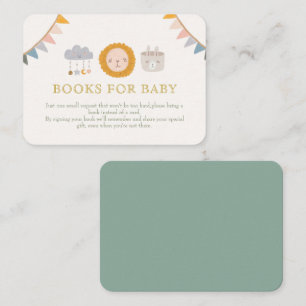 Carte D'accompagnement livres pour bébé pour bébé