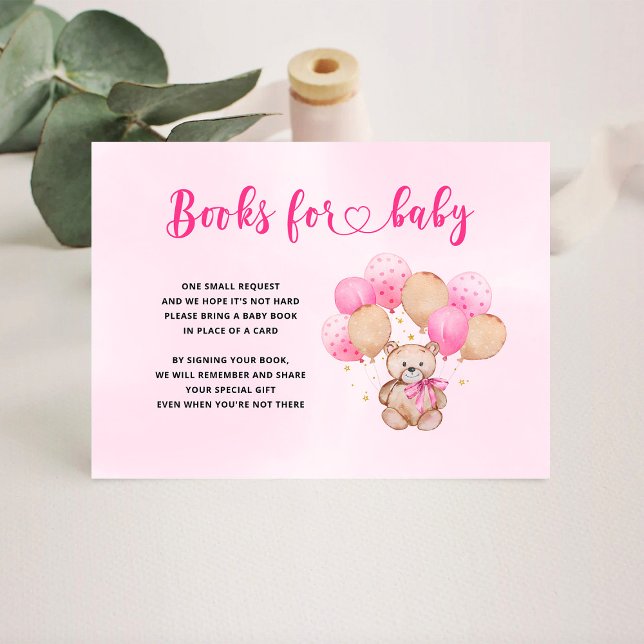 Carte D'accompagnement Livres Teddy Bear pour bébé (Créateur téléchargé)