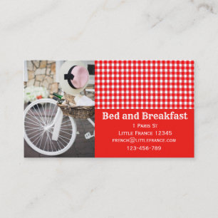 Carte D'accompagnement Logement Bed and Breakfast vacances