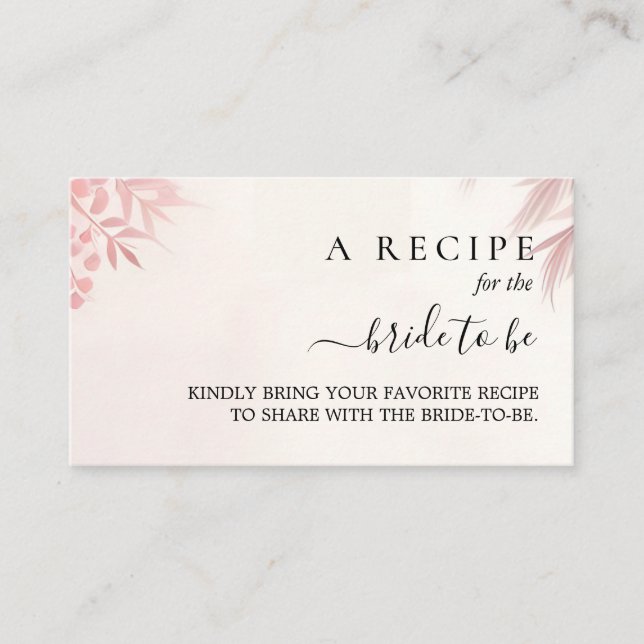 Carte D'accompagnement Longue Tulle Regal Glam Blush Fête des mariées ros (Devant)