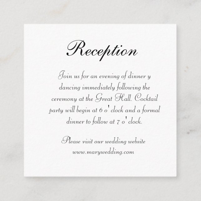 Carte D'accompagnement love is in the air (Dos)