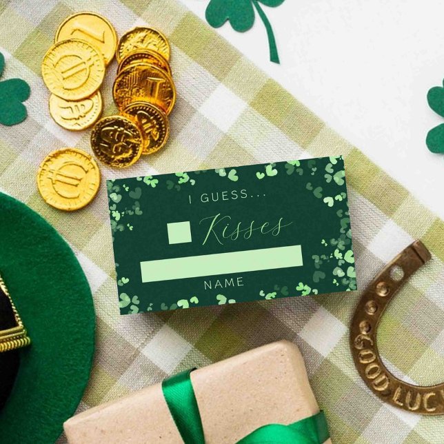 Carte D'accompagnement Lucky In Love St. Patrick's Day Fête des mariées (Créateur téléchargé)