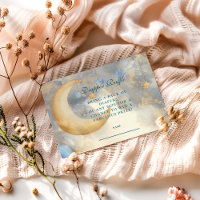 Lune bleue et étoiles Diapper Raffle
