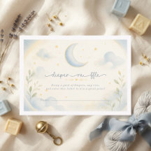 Lune et Étoiles Fête prénatale pour bébé