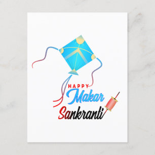 Carte D'accompagnement Makar Sankranti