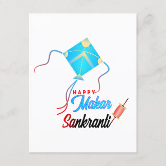 Carte D'accompagnement Makar Sankranti
